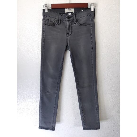 Frame Denim Denim - Frame Denim Gray Inn Modal Blend Le Skinny de Jeanne Jeans Size 24